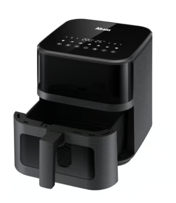 Abans air fryer 5.5L Black
