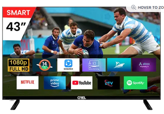 OREL 43" Smart Android 14.0 Television