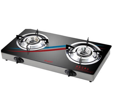 SUGA 2 Burner Glass Top Gas Cooker SGT-6000