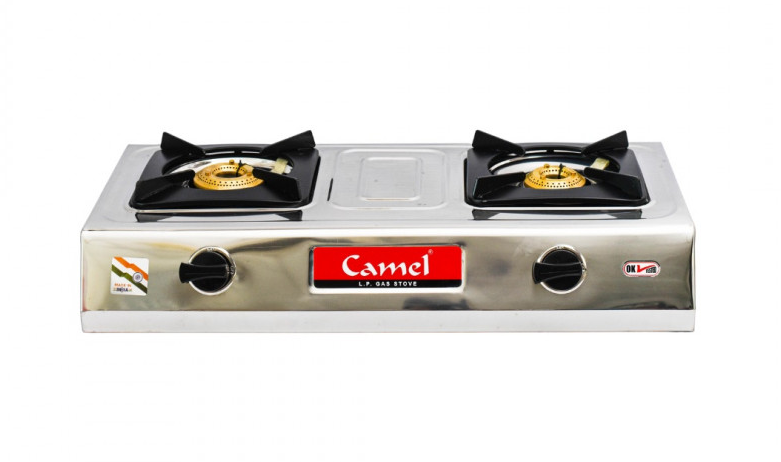 Camel Gas Cooker Smart 2 Burner Stainless Steel – Smart 201