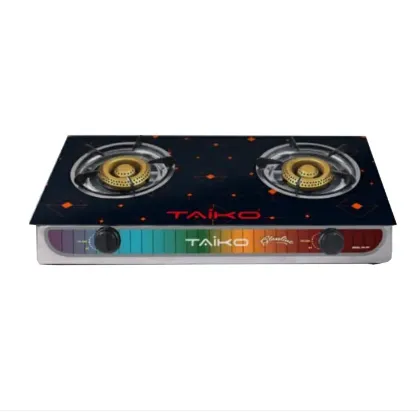 Taiko 2 Burner glass Gas cooker