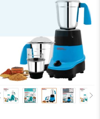 Osaka National Mixer Grinder With Stainless Steel Jar Set 100% Copper Motor