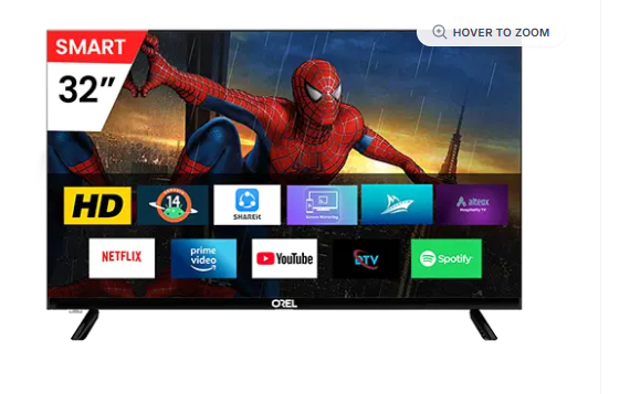 OREL 32" Smart Android 14.0 Television