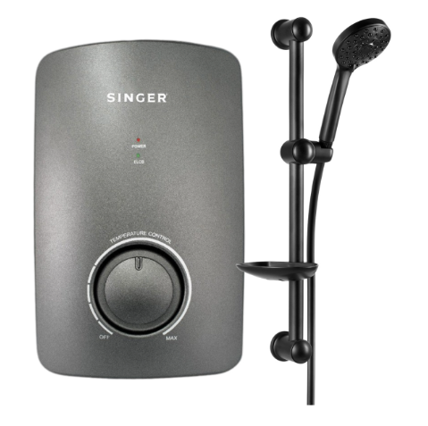 Singer Instant Shower Heater With Pressure Pump 3.5kW - SWH-119EP