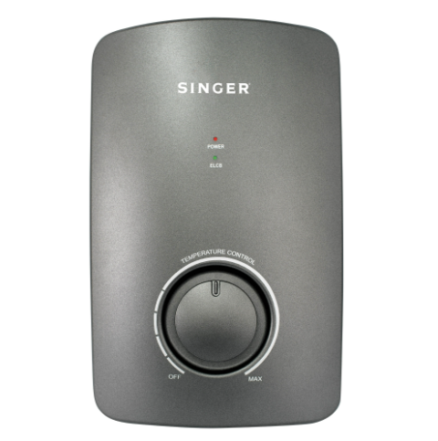 Singer Instant Shower Heater With Pressure Pump 3.5kW - SWH-119EP