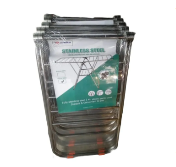 Wazuka Stainless Steel Cloth Rack (A-Z Full Bar Stainless Steel)