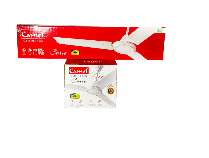 Camel Ceiling Fan (Curve model)
