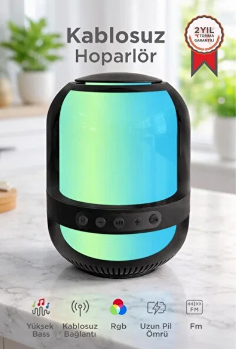 RGB LIGHT UP WIRELSS SPEAKER